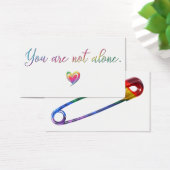 You Are Not Alone/Safety Pin (Desk)