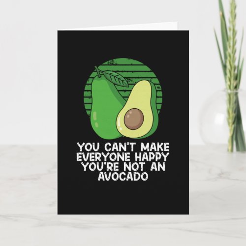 You are not an avocado card