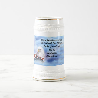 " You Are Not Forgotten" Beer Stein