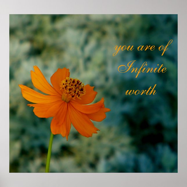 you are of infinite worth print (Front)