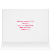 You are on His mind! Cards (Inside Horizontal (Top))