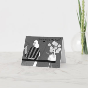 ***YOU ARE ON MY MIND*** WANT TO SEE YOU AGAIN HOLIDAY CARD