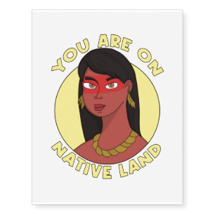 You are on Native Land Temporary Tattoos