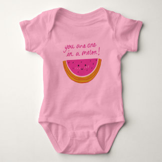 "You Are One in a Melon" Baby Bodysuit