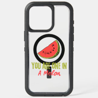 You Are One In A Melon Watermelon Fruit iPhone 15 Pro Max Case