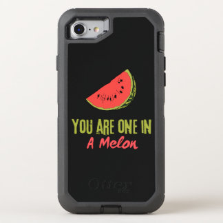 You Are One In A Melon Watermelon Fruit OtterBox Defender iPhone SE/8/7 Case