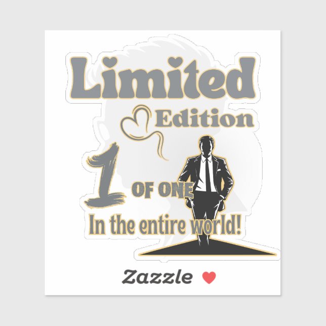 You Are One of One – Limited Edition Confidence Sticker (Sheet)