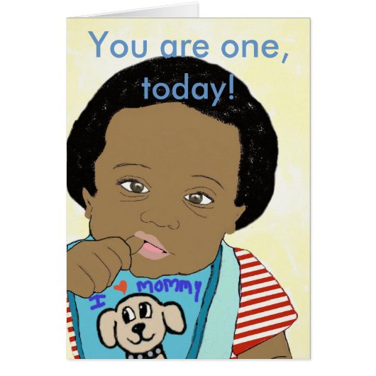 You are one, today Card (Front)