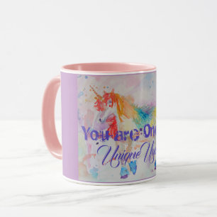 You Are One Unique Unicorn! Girls Ladies Mug