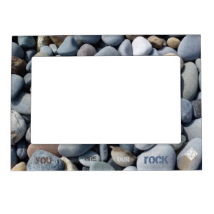 You Are Our Rock Pebble Stones Picture Frame