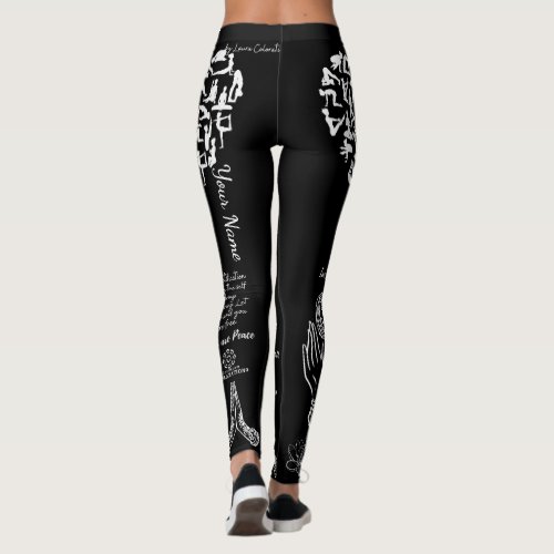 You are Peace Leggings by Ooomsuum Relaxation