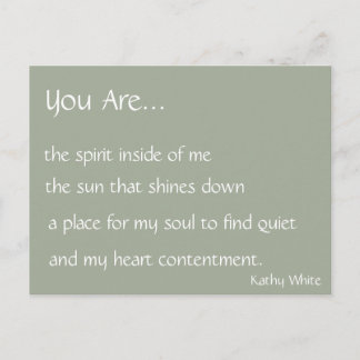 You Are Postcard