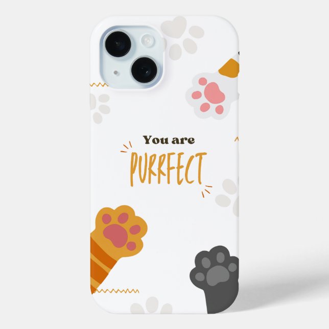 You are purrfect Case-Mate iPhone case (Back)