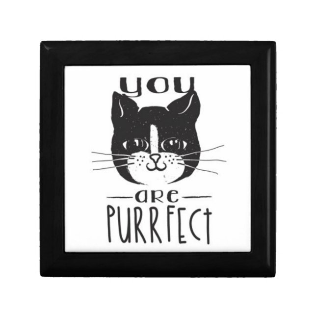 You Are Purrfect Jewelry Box (Front)