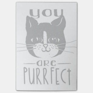 You Are Purrfect Post-it Notes