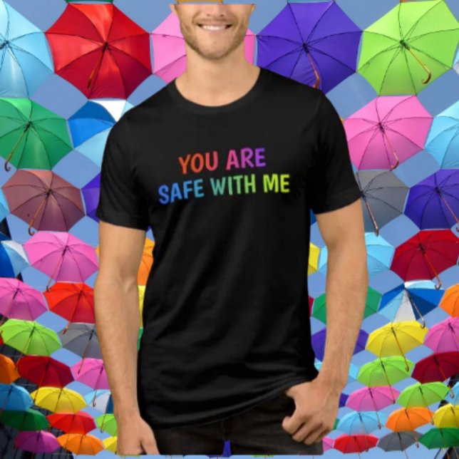 You Are Safe With Me" Pride Shirt (Creator Uploaded)