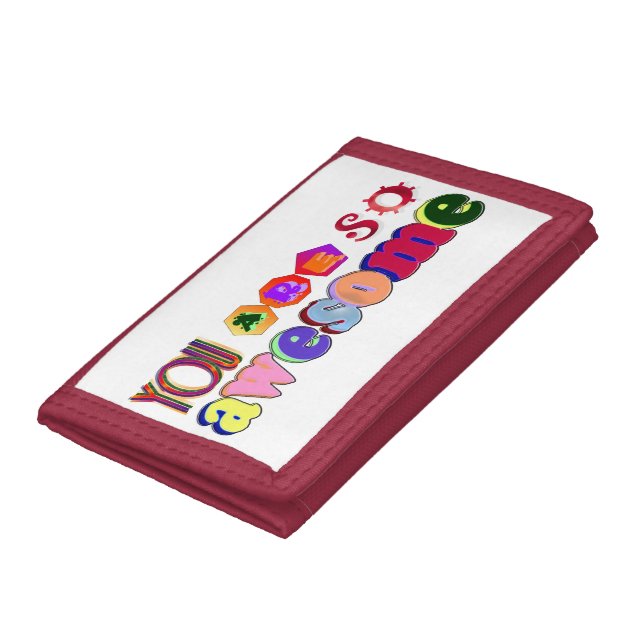 You Are So Awesome Tri-fold Wallet (Bottom)