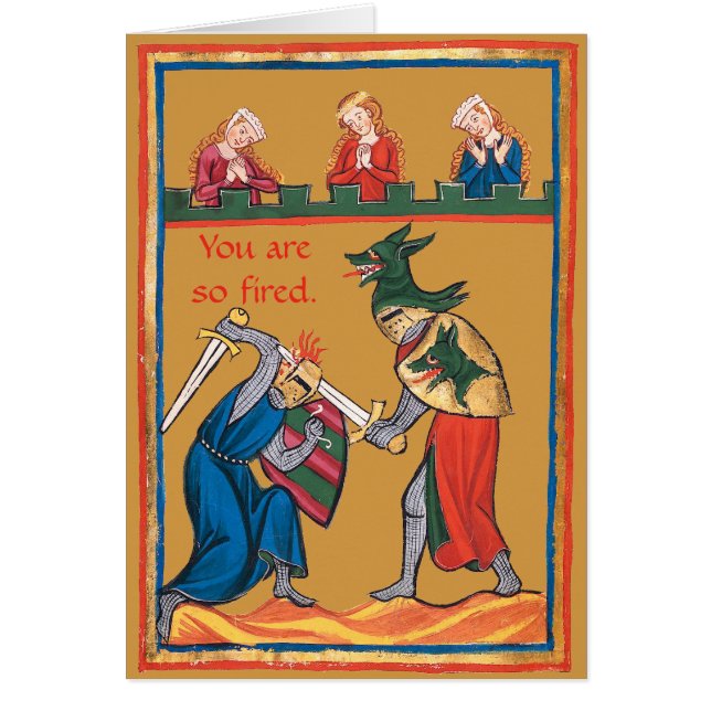 You are so fired. Customizable! (Front)