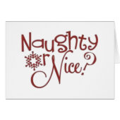 *YOU ARE SO GOOD AT BEING NAUGHTY* WHAT LIST??? (Front Horizontal)