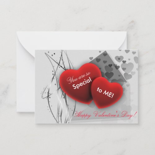 You are so Special Valentine Note Card