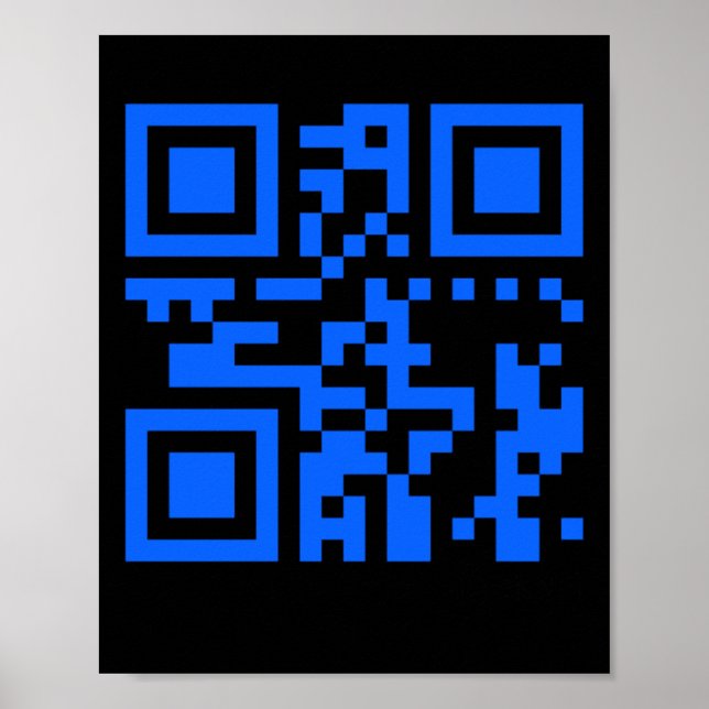 You Are Special Positive Qr Code Sticker  Poster (Front)