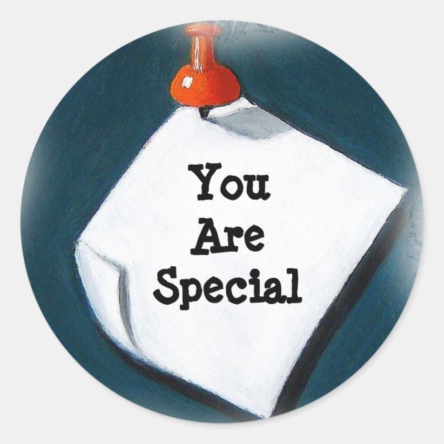 YOU ARE SPECIAL: STICKERS (Front)