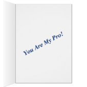 YOU ARE T-RRIFIC GOLFING DAD Father's Day Cards (Inside (Right))