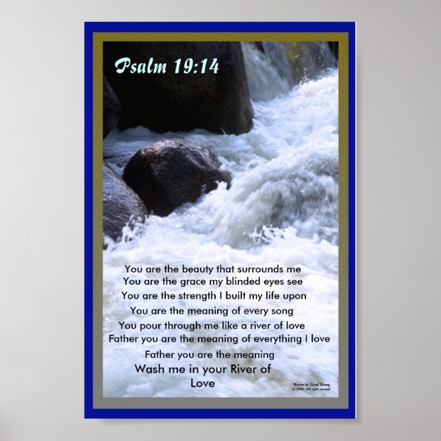 You are the Beauty that Surrounds me Poster (Front)