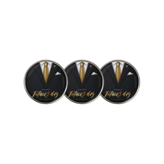 You Are the Best Dad Ever Black Gold Father's Day