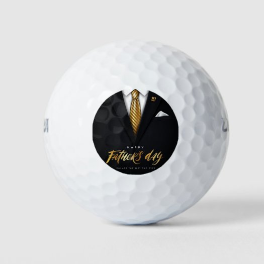 You Are the Best Dad Ever Black Gold Father's Day 