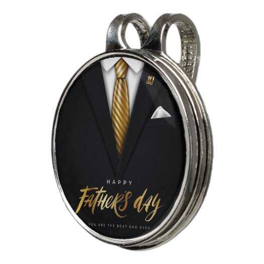 You Are the Best Dad Ever Black Gold Father's Day
