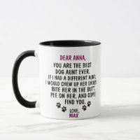 you are the best dog aunt ever.