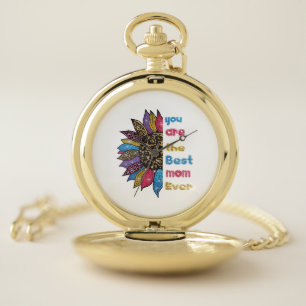 you are the best mom ever pocket watch