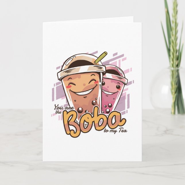 you are the boba card (Front)
