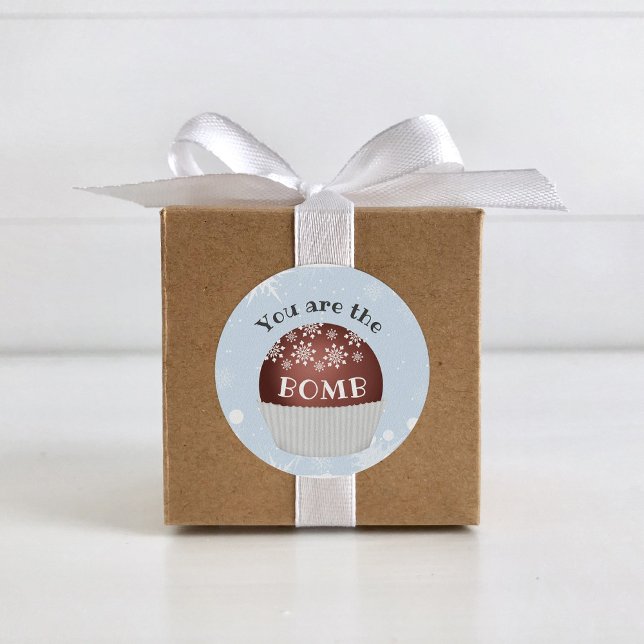 You are the Bomb Hot Chocolate Bomb Tag (Creator Uploaded)