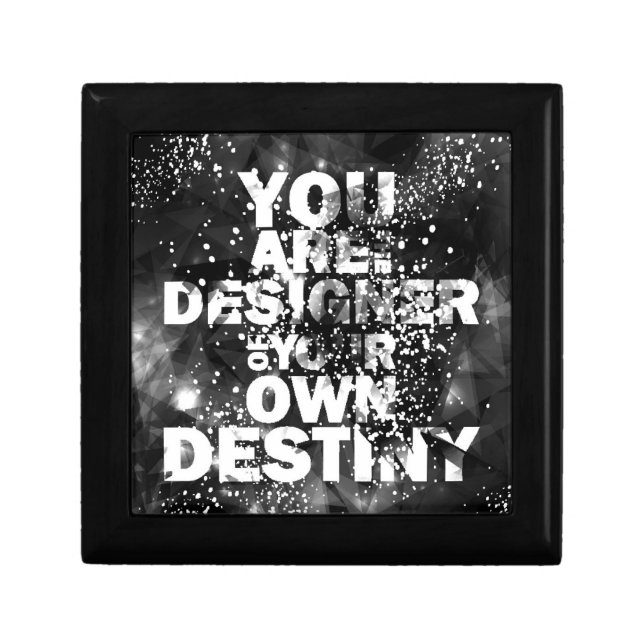 You Are The Designer Of Your Own Destiny Gift Box (Front)