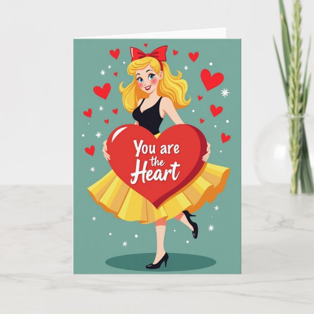 You Are The Heart Card (Front)