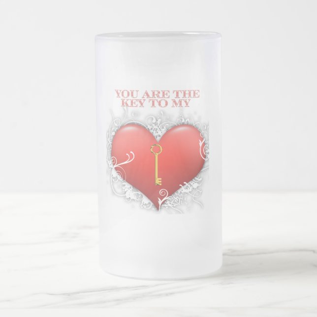 You Are the Key to My Heart Mug (Center)