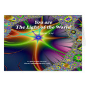 You are The Light of the World (Front Horizontal)
