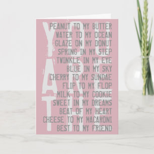 You are the love of my life holiday card
