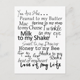 You are the... Postcard