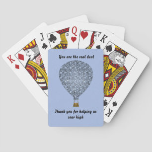 You Are the Real Deal Employee Appreciation Sales Poker Cards