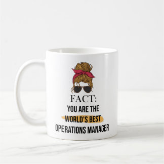 You are the world's best Operations Manager Coffee Mug