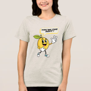 You Are the Zest T-Shirt – Funny Summer Citrus Pun Tri-Blend Shirt