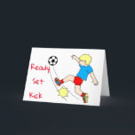YOU ARE TURNING "8" GET READY FOR FUN CARD<br><div class="desc">CUTE OF FOR THE SOCCER PLAYER IN "YOUR LIFE" AND THANKS so much for stopping by one of my eight stores.</div>