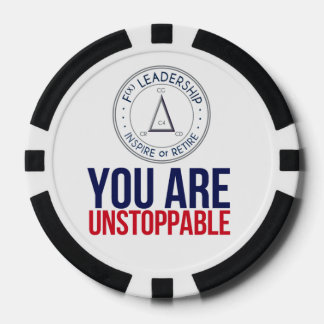 you are unstoppable poker chips