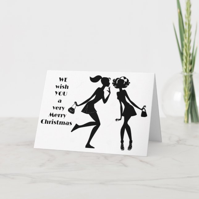 *YOU* ARE VERY SPECIAL TO "US" MERRY CHRISTMAS HOLIDAY CARD (Front)