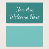 "You Are Welcome Here" Include Someone New (Front & Back)
