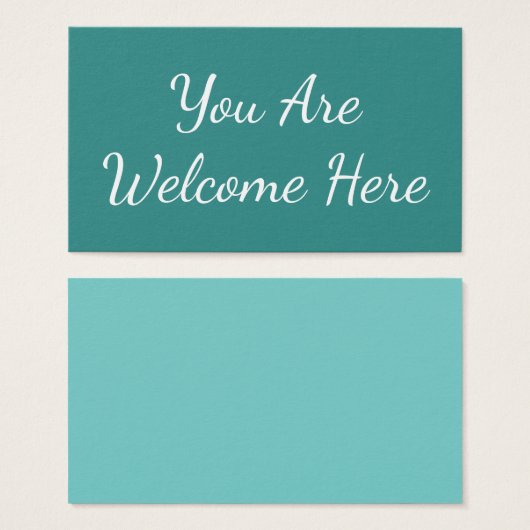 "You Are Welcome Here" Include Someone New (Front & Back)