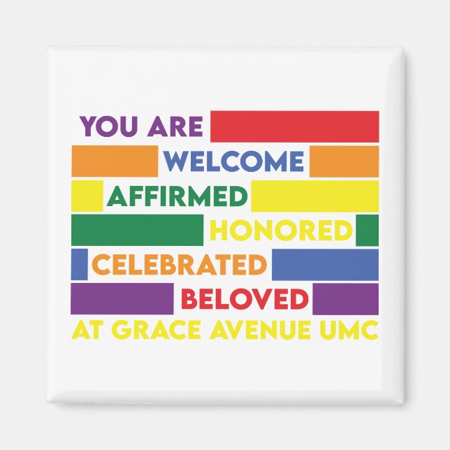 You Are Welcome Magnet (Front)